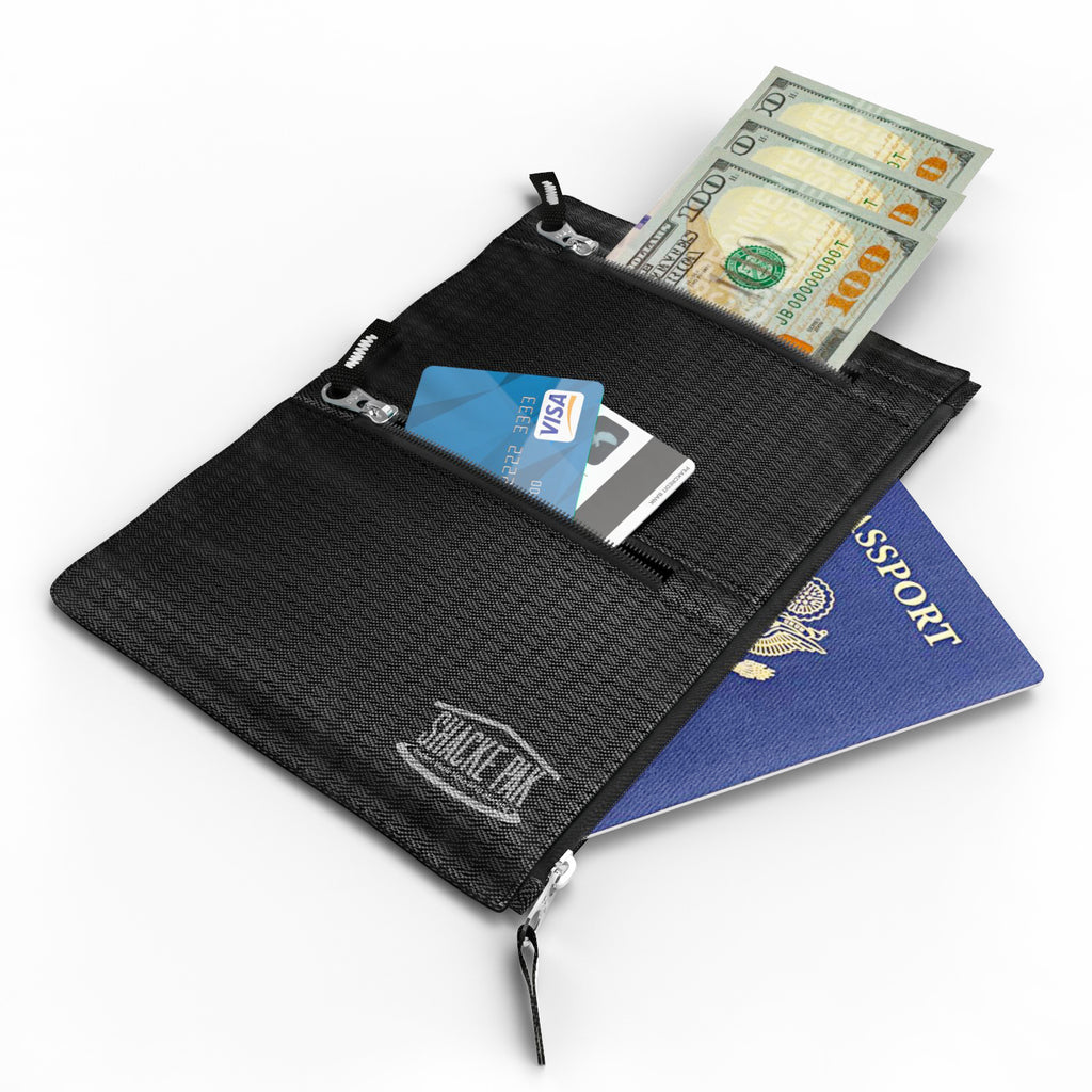 Pocket Vault - Hidden Travel Belt Wallet w/ RFID Blocker